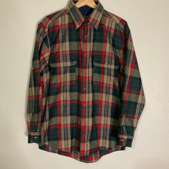 Pendleton Other - Pendleton Norwester Wear Vintage Men MedWool Blend Made In MX LS Western Shirt